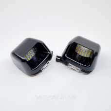 Штатна LED-підсвітка номерних знаків Nissan Armada, Frontier, Navara D40, Titan, Xterra
