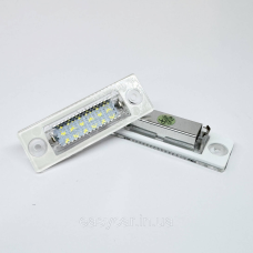 Штатна LED-підсвітка номерних знаків VW/Skoda Golf 5 Plus, Caddy, Passat,  Transpiarter, Touran, Superb