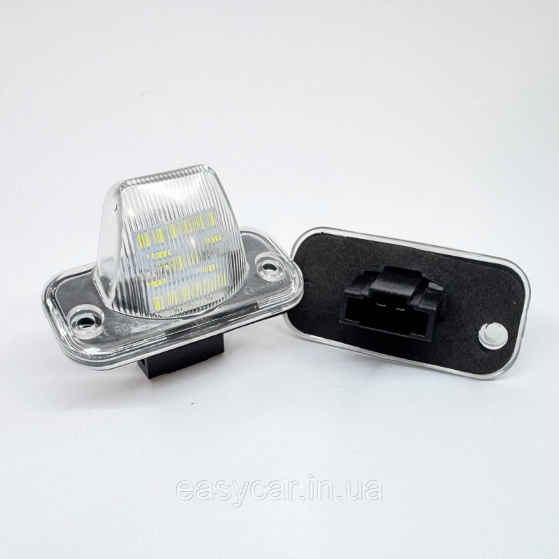 Штатна LED-підсвітка номерних знаків VW Transporter, Passat B5, Passat B6, Caddy Штатна LED-підсвітка номерних знаків VW Transporter, Passat B5, Passat B6, Caddy