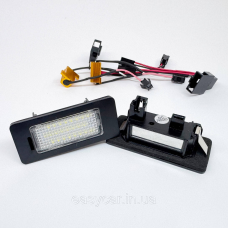 Штатна LED-підсвітка номерних знаків Skoda Fabia, Yeti, Octavia