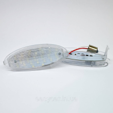 Штатна LED-підсвітка номерних знаків OPEL Zafira, Astra, Corsa, Insignia, Corsa, Meriva, Tigra