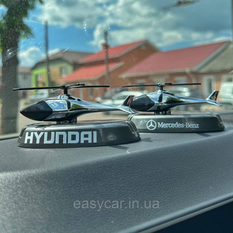 Ароматизатор вертоліт на панель з логотипом авто