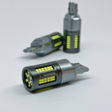 Зелена LED лампа W21W, WY21W 7440 в задній поворот CANBUS