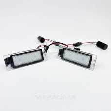Штатна LED-підсвітка номерних знаків OPEL / Chevrolet Insignia, Cruze, Camaro, Corvette, Equinox, Impala