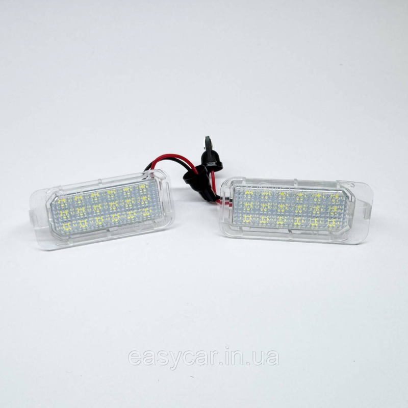 Штатна LED-підсвітка номерних знаків Ford Mondeo,  Focus, Fiseta