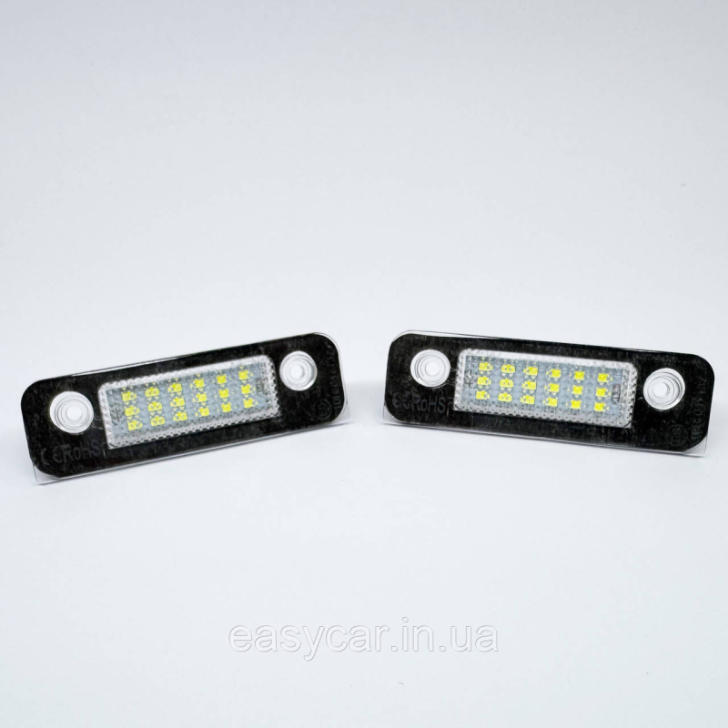 Штатна LED-підсвітка номерних знаків Ford Fiesta, Fusion, Mondeo MK2