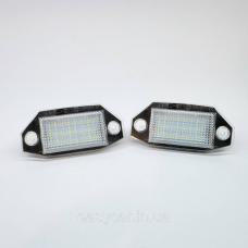 Штатна LED-підсвітка номерних знаків Ford Mondeo MKⅢ