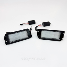 Штатна LED-підсвітка номерних знаків Hyundai / KIA I20, Terracan, Coupe, Rio, Picanto, Soul