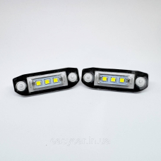 Штатна LED-підсвітка номерних знаків VOLVO C30, C70, S80, V70, XC70