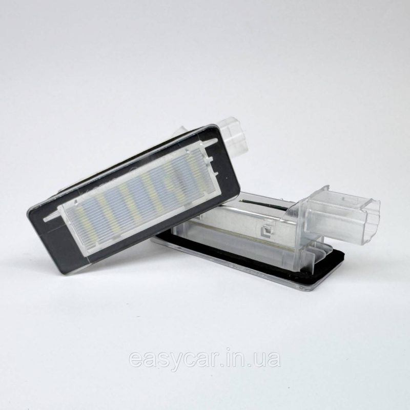 Штатна LED-підсвітка номерних знаків Renault Espace, Scenic, Laguna, Duster Штатна LED-підсвітка номерних знаків Renault Espace, Scenic, Laguna, Duster