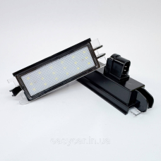 Штатна LED-підсвітка номерних знаків DACIA Sandero, Logan