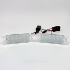Штатна LED-підсвітка номерних знаків Alfa-Romeo / Fiat 147, 156, 159, 166, Spider 939, GT, Mito, Grande Punto