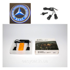 Логотип підсвітка дверей Мерседес Lazer door logo light Mercedes