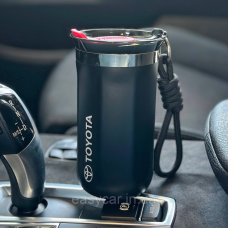 Термо-чашка з логотипом TOYOTA 350мл чорна