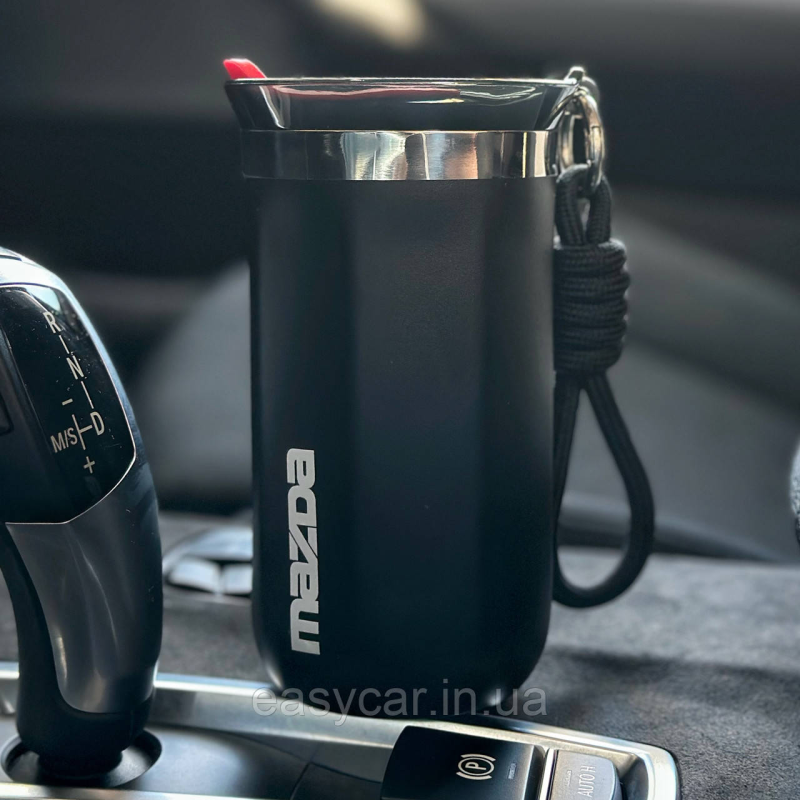 Термо-чашка з логотипом MAZDA 350мл чорна Термо-чашка з логотипом MAZDA 350мл чорна