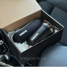 Подарунковий набір: термо чашка + парасолька з логотипом MAZDA