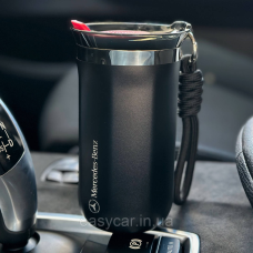 Термо-чашка з логотипом MERCEDES-BENZ 350мл чорна