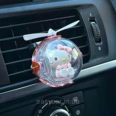 Ароматизатор вертоліт з RGB-підсвіткою Хелоу Кіті Hello Kitti