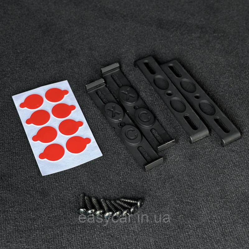 Безрамочне кріплення номерного знака | Комплект на 2 номери Безрамочне кріплення номерного знака | Комплект на 2 номери