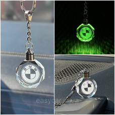 Брелок Crystal з різнокольоровою підсвіткою BMW