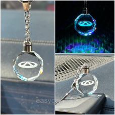 Брелок Crystal з різнокольоровою підсвіткою CHERY