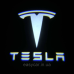 Логотип підсвітка дверей Тесла Lazer door logo light Tesla