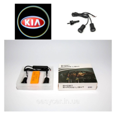 Логотип підсвітка дверей Кіа door logo KIA