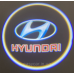 Логотип підсвічування дверей Хюндай door logo Hyundai RED Логотип підсвічування дверей Хюндай door logo Hyundai RED