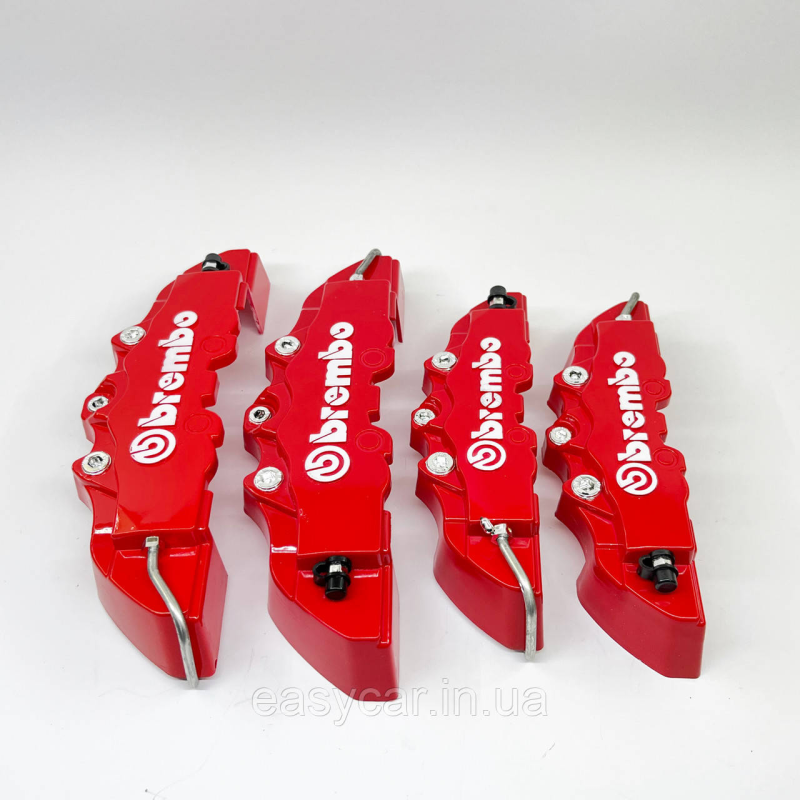 Декоративні накладки на гальмівні супорти “BREMBO“ КРАСНІ R15-R18 Декоративні накладки на гальмівні супорти “BREMBO“ КРАСНІ R15-R18
