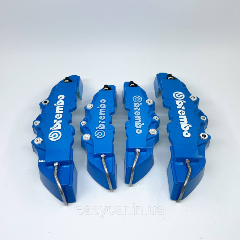 Декоративні накладки на гальмівні супорти “BREMBO“ Сині R15-18