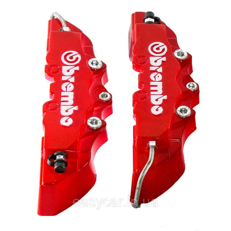 Декоративні накладки на гальмівні супорти “BREMBO“ Червоні R14