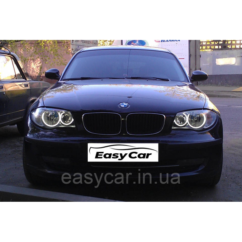 CCFL Ангельські оченята на BMW E87 Білі CCFL Ангельські оченята на BMW E87 Білі