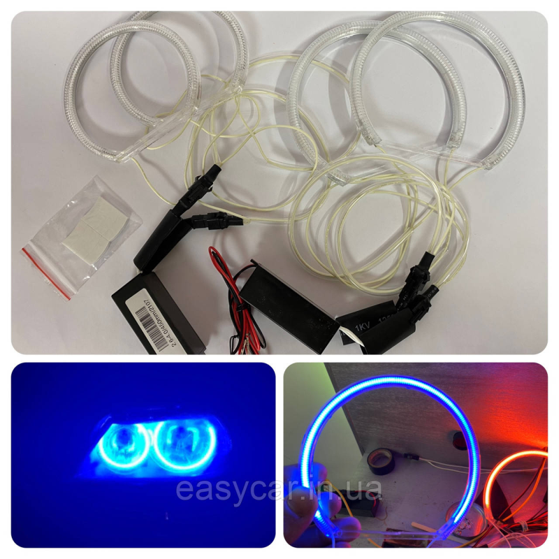 CCFL Ангельські оченята Mitsubishi Lancer X 10 СИНІ