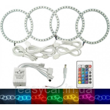 Ангельські оченята LED RGB (діодні різнокольорові) 16 кольорів для BMW E30 E32 E34