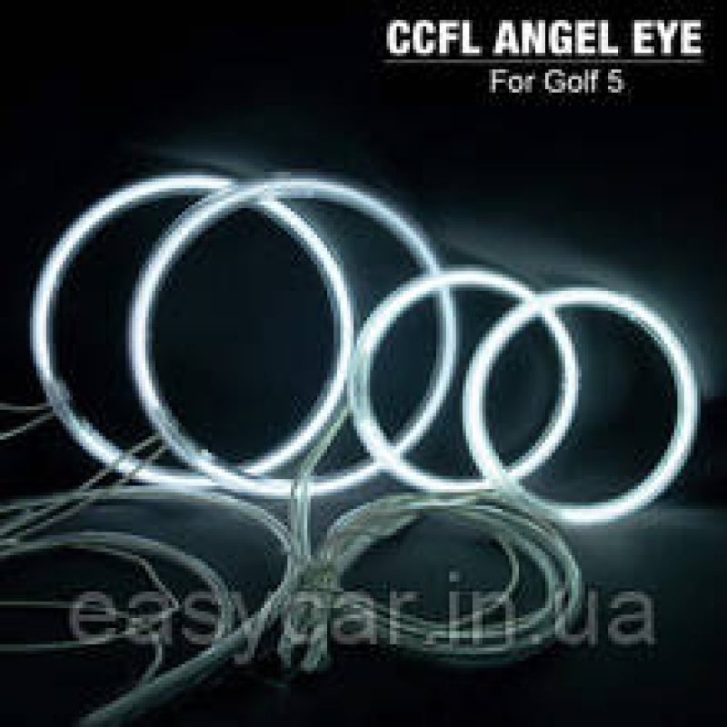 Ангельські очі CCFL на WV Golf MKV, Golf 5