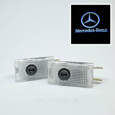 Логотип підсвічування дверей Мерседес Lazer logo light Mercedes-Bens W210, Sprinter
