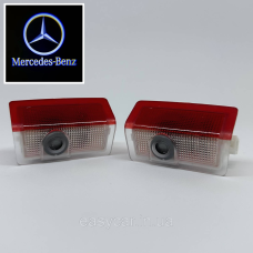 Логотип підсвітка дверей Lazer door logo light Mercedes-Bens  C Class, M(W166), E(W212)