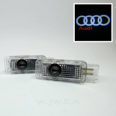 Логотип підсвітка дверей Ауді Lazer door logo light Audi