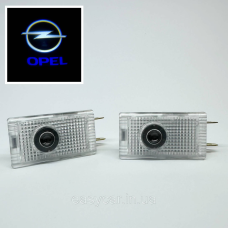Логотип підсвітка дверей Опель Lazer door logo light OPEL