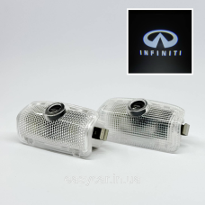 Логотип підсвітка дверей Інфініті Lazer door logo light INFINITI