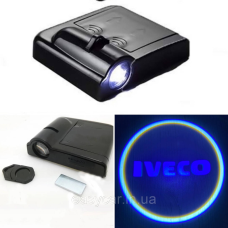 Логотип підсвічування двері Івеко Lazer door logo light IVECO