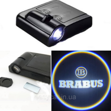 Логотип підсвічування двері Брабус Lazer door logo light BRABUS