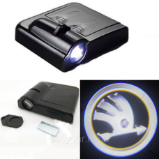 Логотип підсвічування дверей Шкода Lazer door logo light SKODA