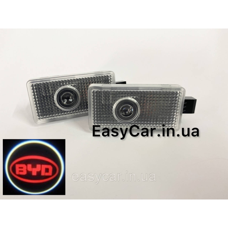 Логотип підсвітка дверей Lazer door logo light BYD