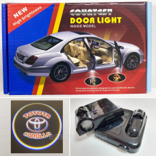 Логотип підсвічування двері Тойота Lazer door logo light Toyota COROLA