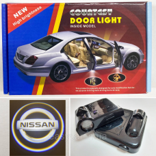 Логотип підсвічування двері Нісан Lazer door logo light NISSAN