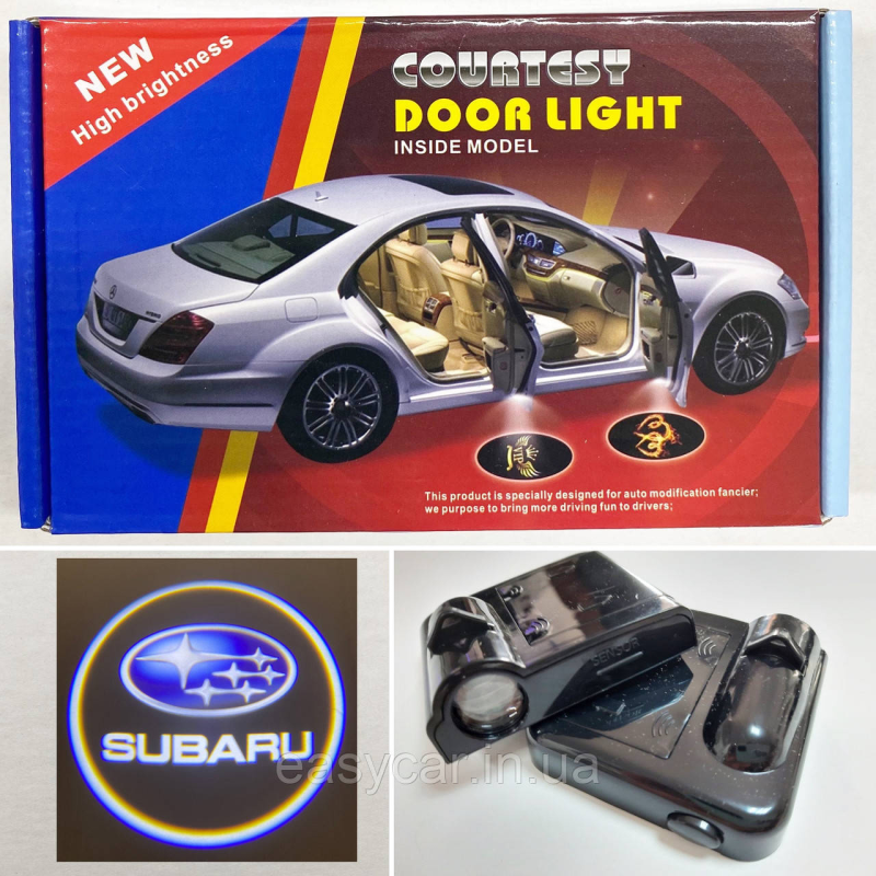 Логотип підсвічування двері Субару Lazer door logo light SUBARU Логотип підсвічування двері Субару Lazer door logo light SUBARU