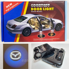 Логотип підсвічування двері Мазда Lazer door logo light MAZDA