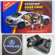 Логотип підсвічування двері Лексус Lazer door logo LEXUS
