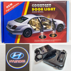 Логотип підсвічування двері Хюндай Lazer door logo HYUNDAI